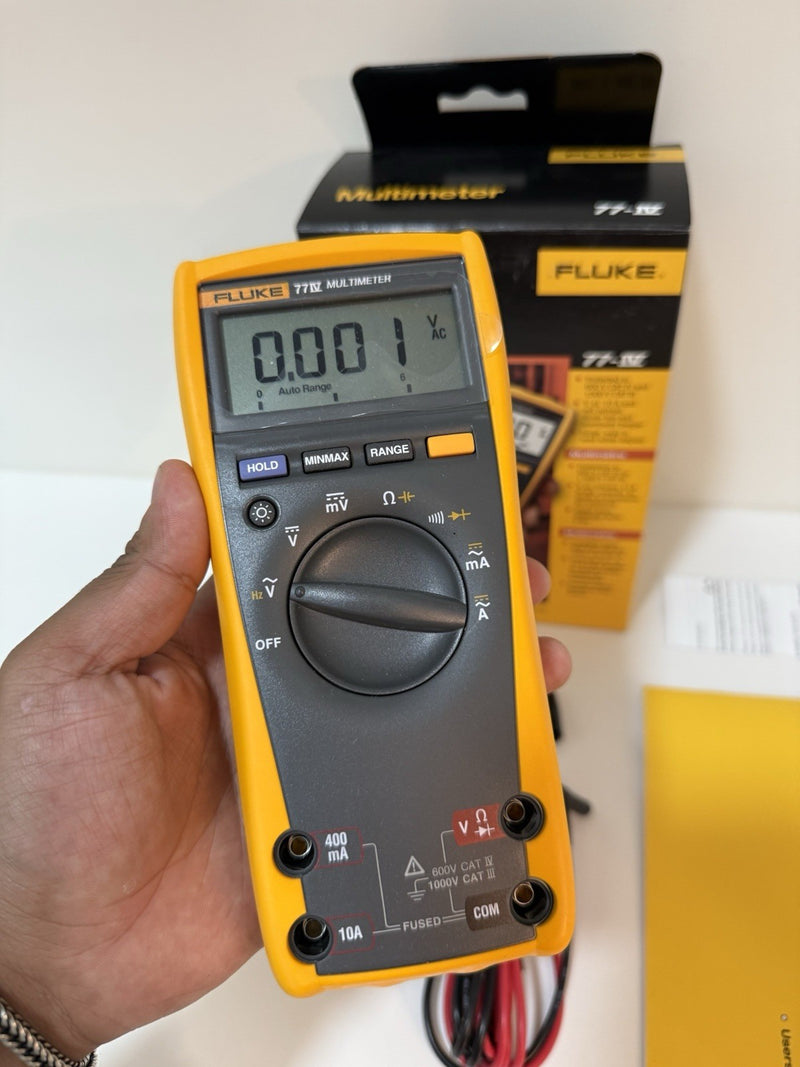 FLUKE 77 IV DIGITAL MULTIMETER CALIBRATED 2025
