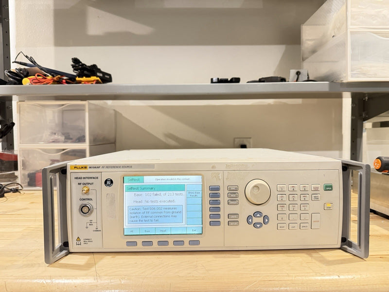 FLUKE 9610A/AF RF REFERENCE SOURCE - FREE SHIPPING (SHIPS FAST) - PARTS ONLY