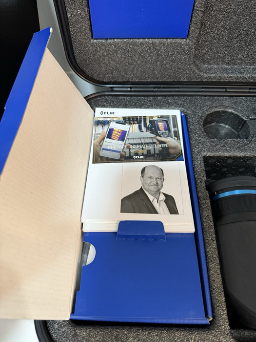 FLIR T530 THERMAL IMAGING CAMERA WITH DFOV 14°+24° LENSES NEW