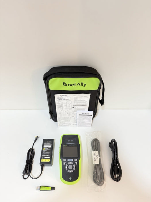 NETALLY LINKRUNNER AT 1000 TESTER WITH ACCESSORIES NEW SEALED