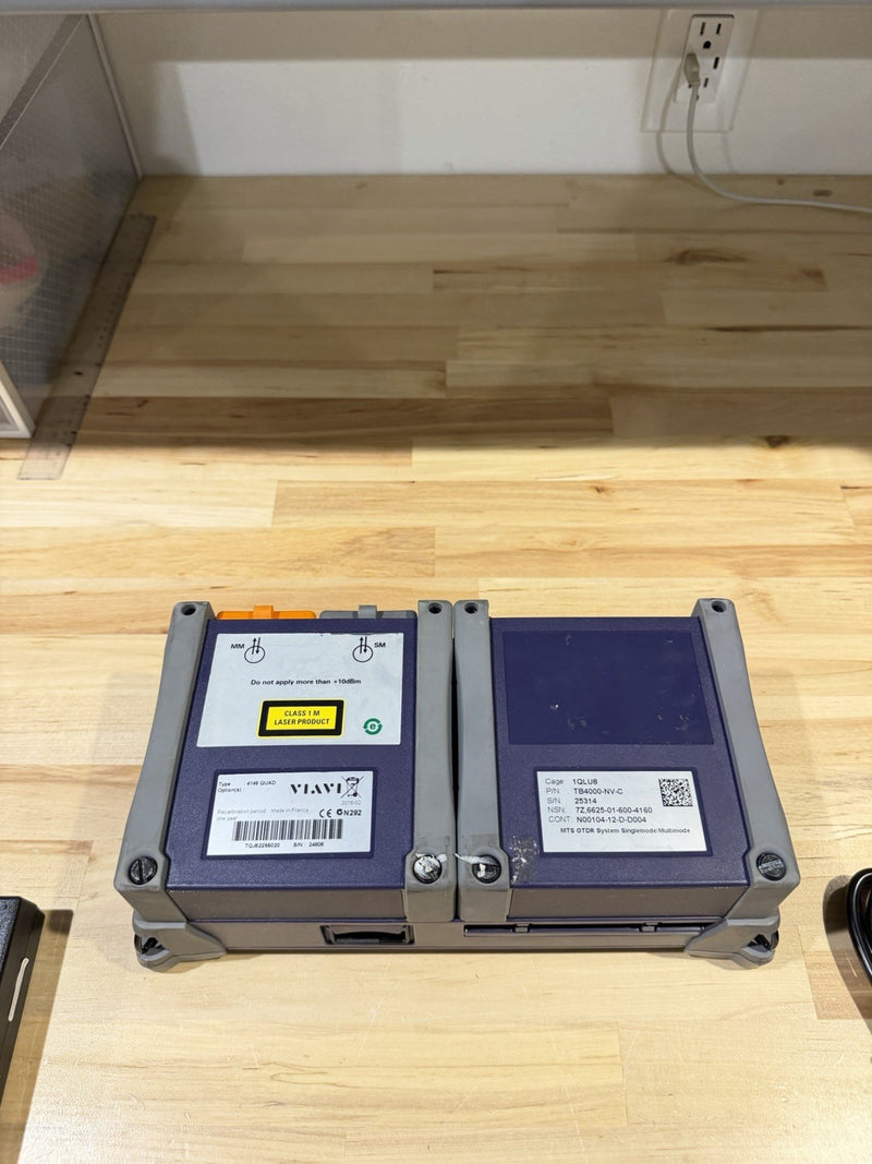 JDSU T-BERD 4000 4146 QUAD SM MM FIBER OTDR 850/1300/1310/1550
