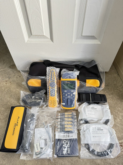 FLUKE NETWORKS CIQ-KIT CABLEIQ NETWORK CABLE TESTER KIT NEW