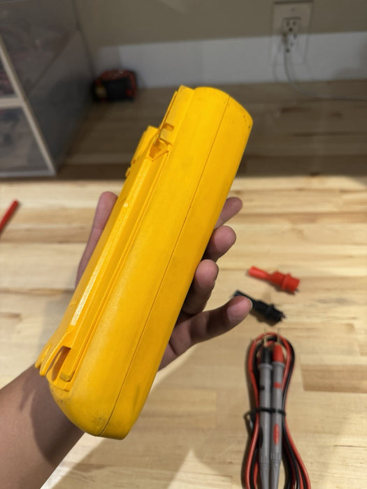 FLUKE 289 TRUE RMS ELECTRONIC LOGGING DIGITAL MULTIMETER W/ LEADS & CLIPS #9