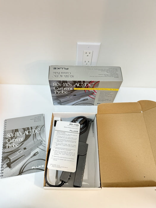 FLUKE 80i-110S AC/DC CURRENT PROBE (NEW FACTORY SEALED) NEW - SHIPS FAST