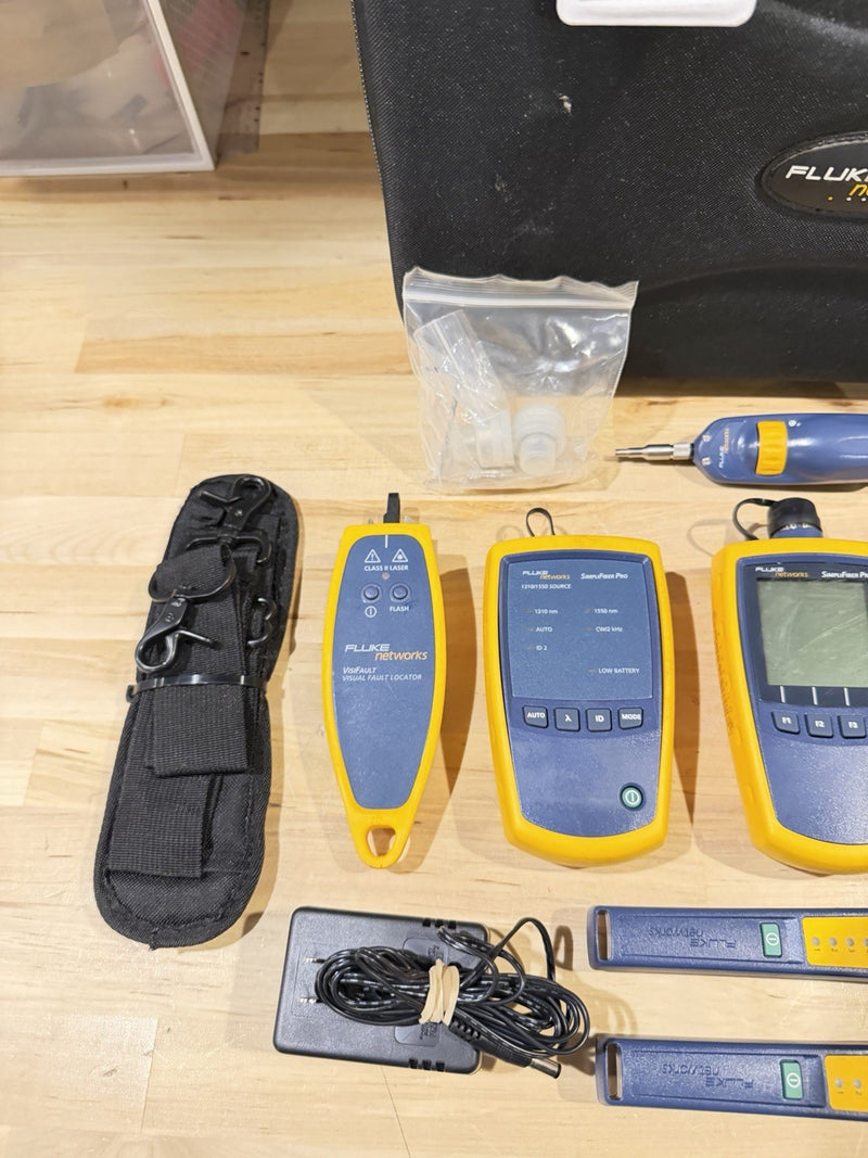 FLUKE NETWORKS FTK-1450 SIMPLIFIBER PRO FIBER VERIFICATION KIT( FAST SHIPPING)