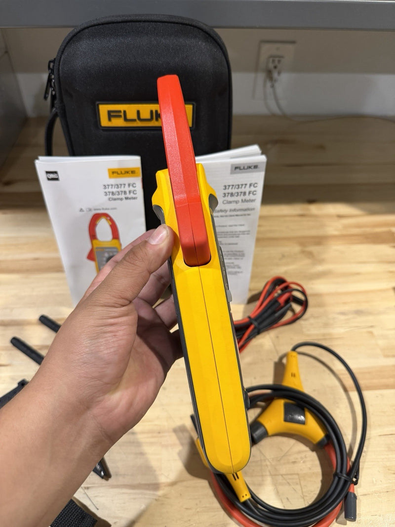 FLUKE 377 FC NON-CONTACT VOLTAGE CLAMP METER SHIPS FAST