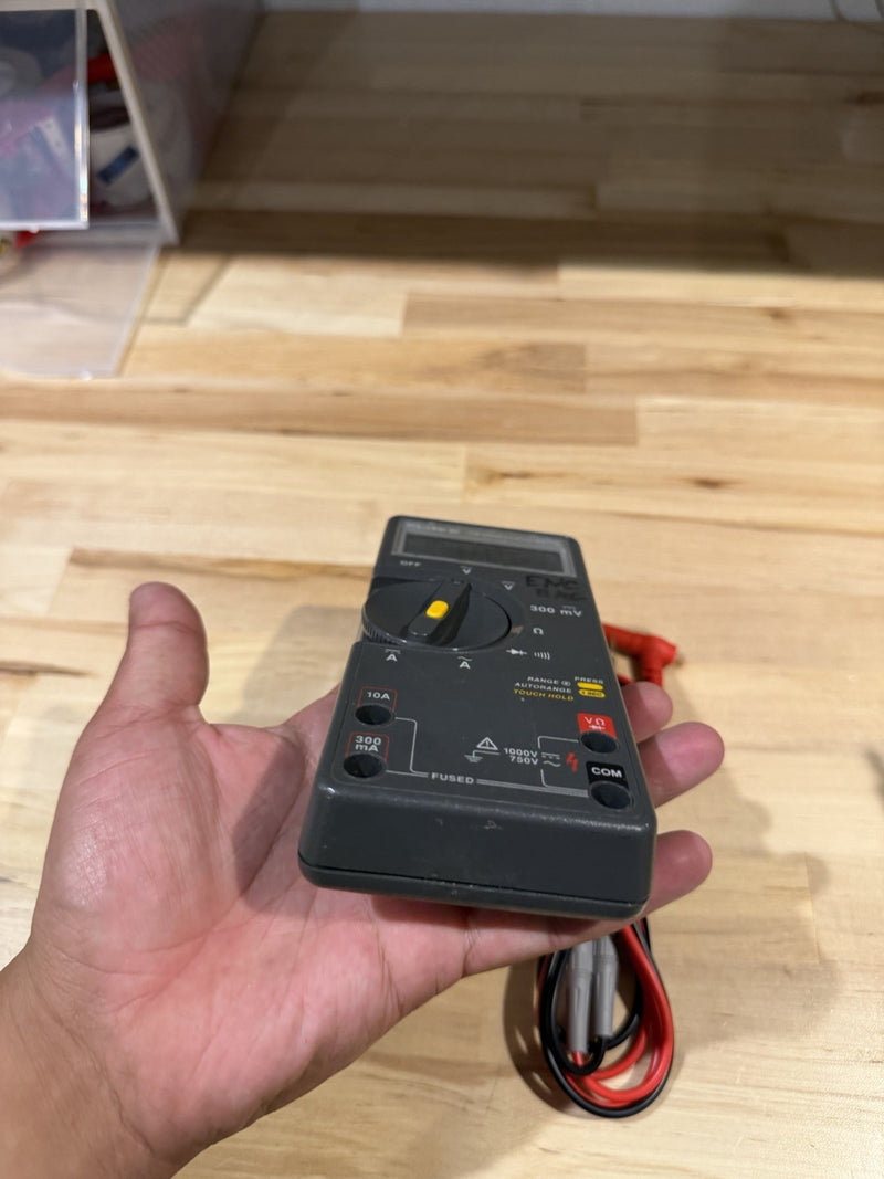 FLUKE 75 SERIES II MULTIMETER WITH LEADS TESTED