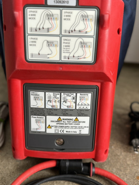 AMPROBE DM-III MULTITEST FLEX POWER DATALOGGER BR CALIBRATED 2023