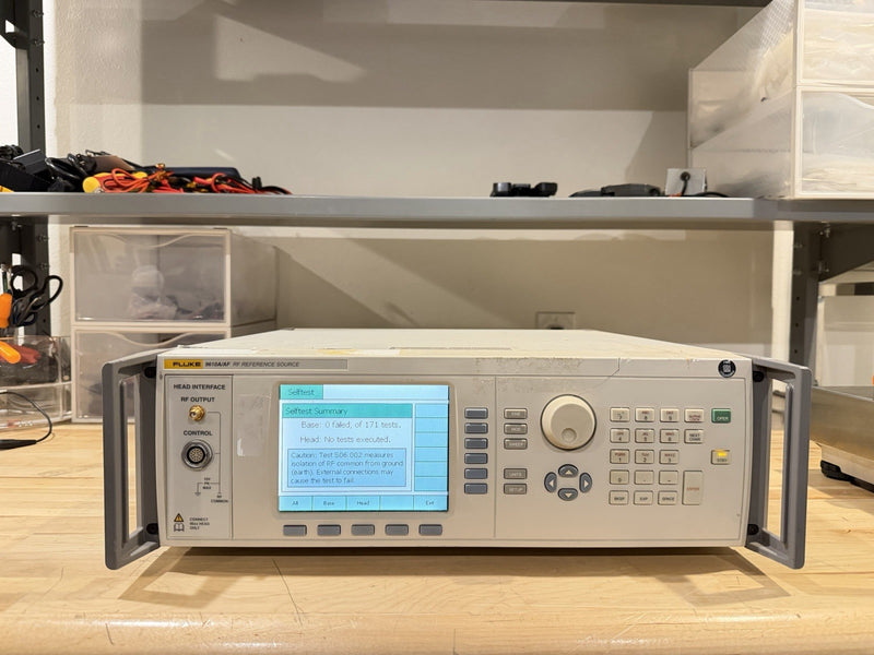 FLUKE 9610A/AF RF REFERENCE SOURCE - FREE SHIPPING (TESTED PASS ALL TESTS)