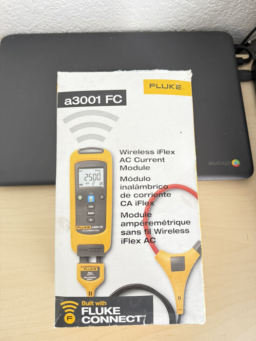 FLUKE A3001 FC WIRELESS iFLEX AC CURRENT MODULE (NEW SEALED)