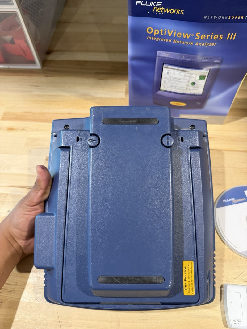 FLUKE NETWORKS OPTIVIEW SERIES III INTEGRATED NETWORKS ANALYZER