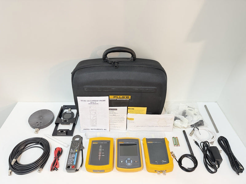 FLUKE BIOMEDICAL TNT 12000D W DOSEMATE 12000WD KIT & ACCESSORIES KIT TESTED