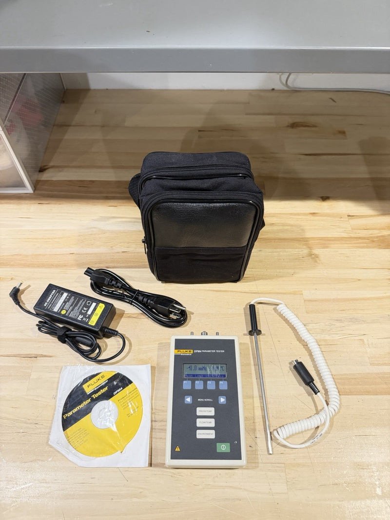 FLUKE BIOMEDICAL DPM4-2G PARAMETER TESTER W/ CHARGER & PROBE (TESTED) SHIPS FAST