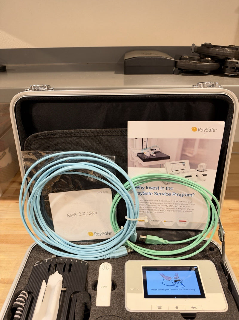 RAYSAFE X2 SOLO RF UNIT KIT W/ DENT & RF SENSOR & ACCESSORIES - FREE SHIPPING