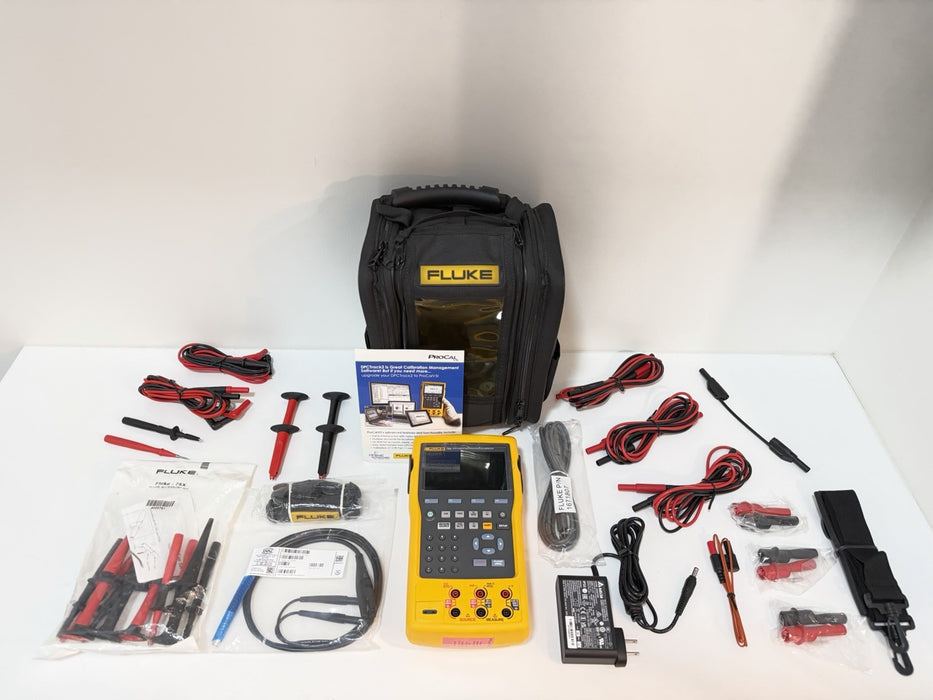 FLUKE 754 DOCUMENTING PROCESS CALIBRATOR WITH ACCESSORIES NEW