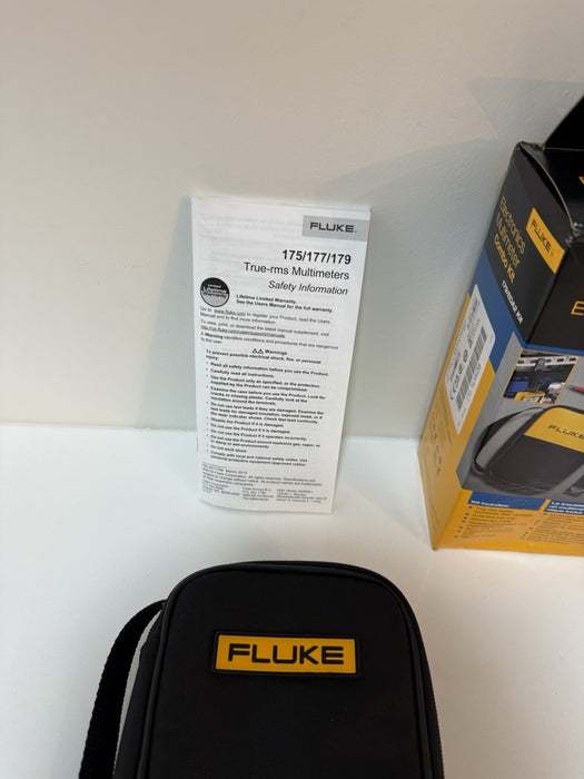 FLUKE 179/EDA2 MULTIMETER COMBO KIT (NEW FACTORY SEALED) CALIBRATED 2025 NEW