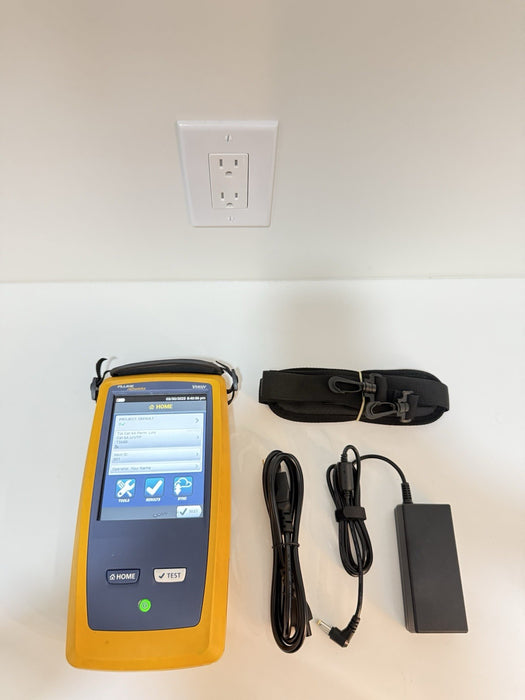 FLUKE NETWORKS VERSIV DSX MAINFRAME WITH CHARGER TESTED