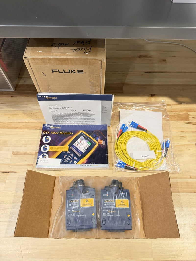 FLUKE NETWORKS DTX-SFM2 FIBER MODULE