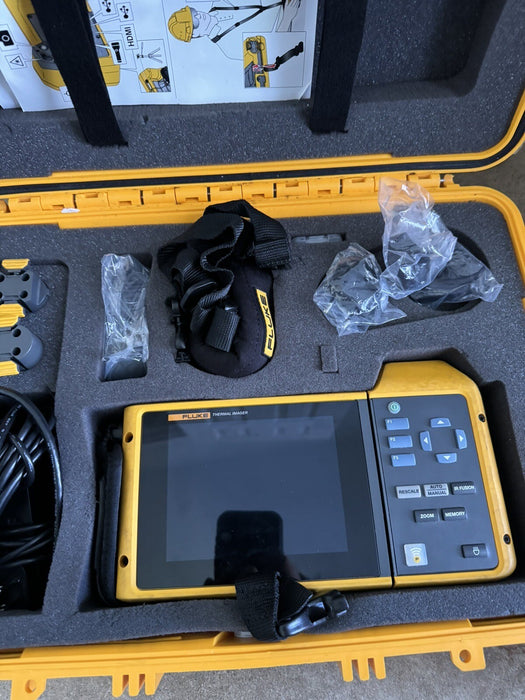 FLUKE FLK-TIX501 60HZ INFD CAMERA COLOR LCD RARE
