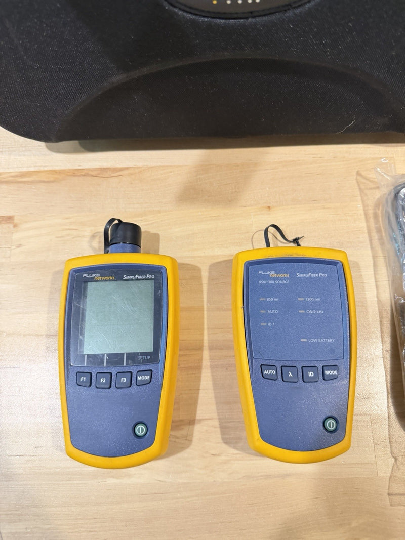 FLUKE NETWORKS FTK-1000 SIMPLIFIBER PRO FIBER OPTIC TEST KIT