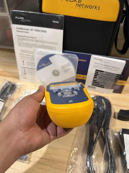 FLUKE NETWORKS LINKRUNNER AT-2000 AUTO TESTER KIT (NEW FACTORY SEALED) RARE