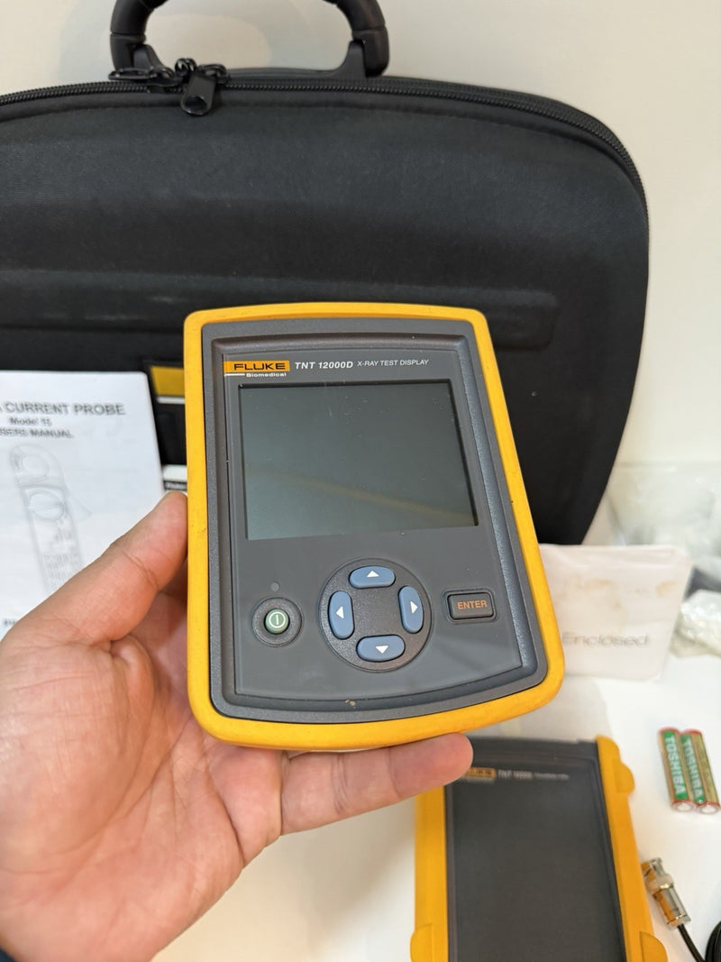 FLUKE BIOMEDICAL TNT 12000D W DOSEMATE 12000WD KIT & ACCESSORIES KIT TESTED
