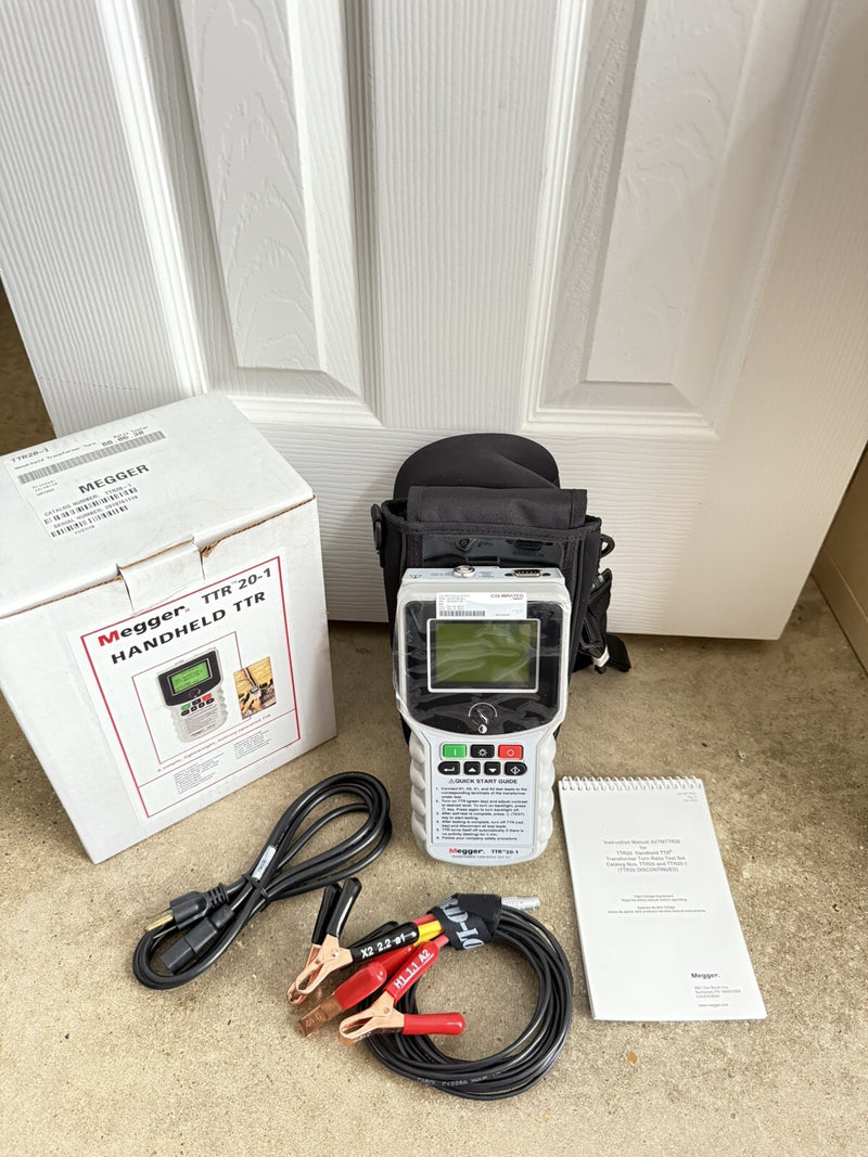 MEGGER TTR 20-1 TRANSFORMER TURN-RATIO TESTER