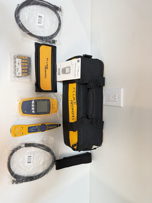 FLUKE NETWORKS MICROSCANNER POE CABLE VERIFIER KIT (MS-POE-KIT) NEW / SHIPS FREE