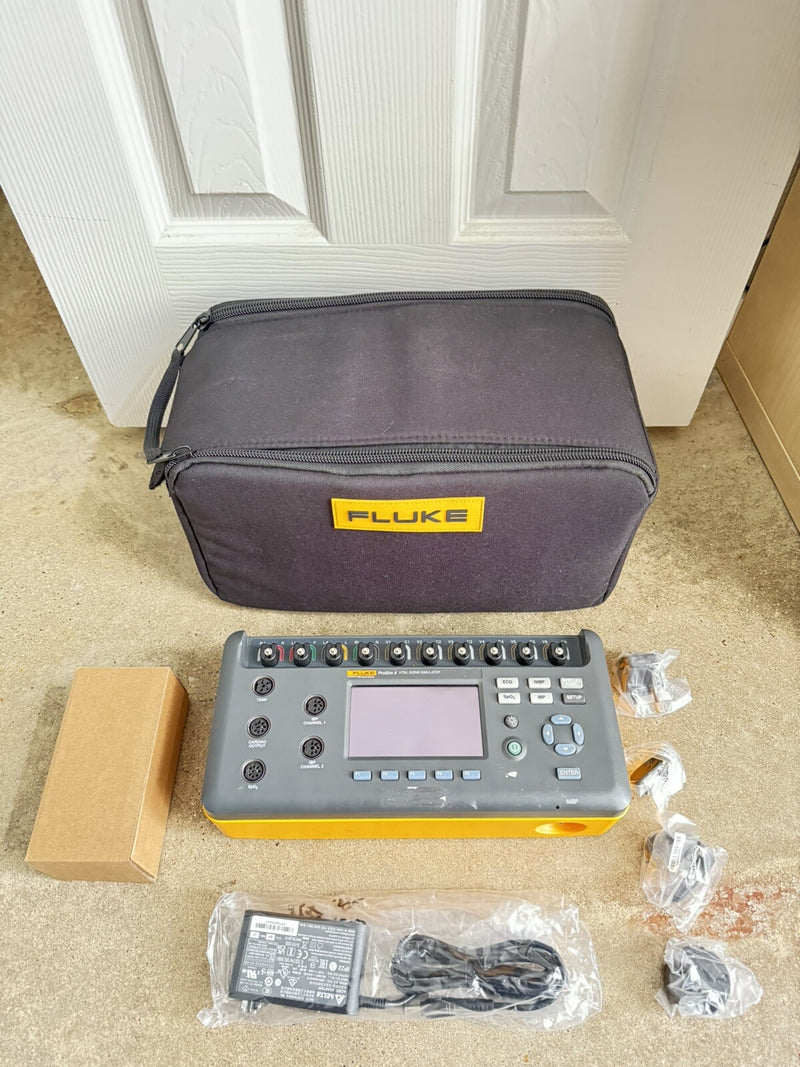 FLUKE BIOMEDICAL PROSIM 8 VITAL SIGNS SIMULATOR CALIBRATED 2020