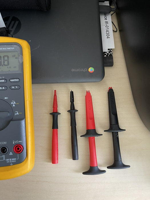 Fluke 87-V Industrial True RMS Digital Multimeter Extra Accessories