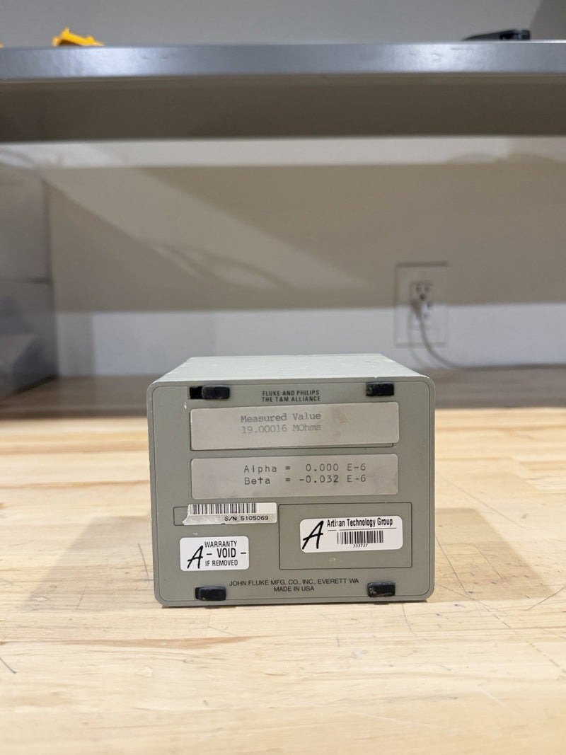 FLUKE 742A -19M RESISTANCE STANDARD (TESTED) FREE SHIPPING