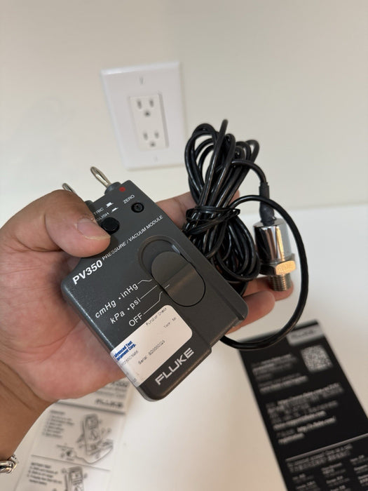 FLUKE PV350 PRESSURE VACUMM TRANSDUCER MODULE TESTED