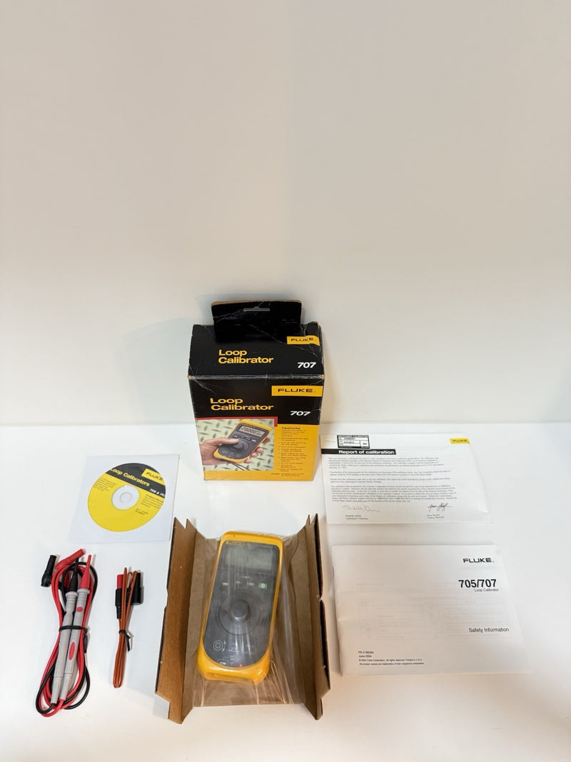 FLUKE 707 CURRENT LOOP CALIBRATOR