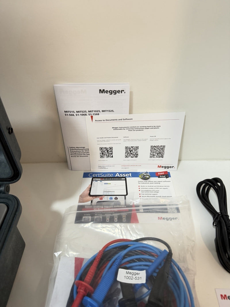 MEGGER MIT515 5KV INSULATION TESTER KIT W/ ACCESSORIES (NEW SEALED) SHIPS FREE
