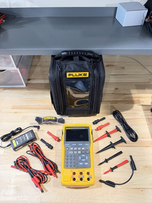 FLUKE 753 DOCUMENTING PROCESS CALIBRATOR WITH ACCESSORIES CALIBRATED 2025
