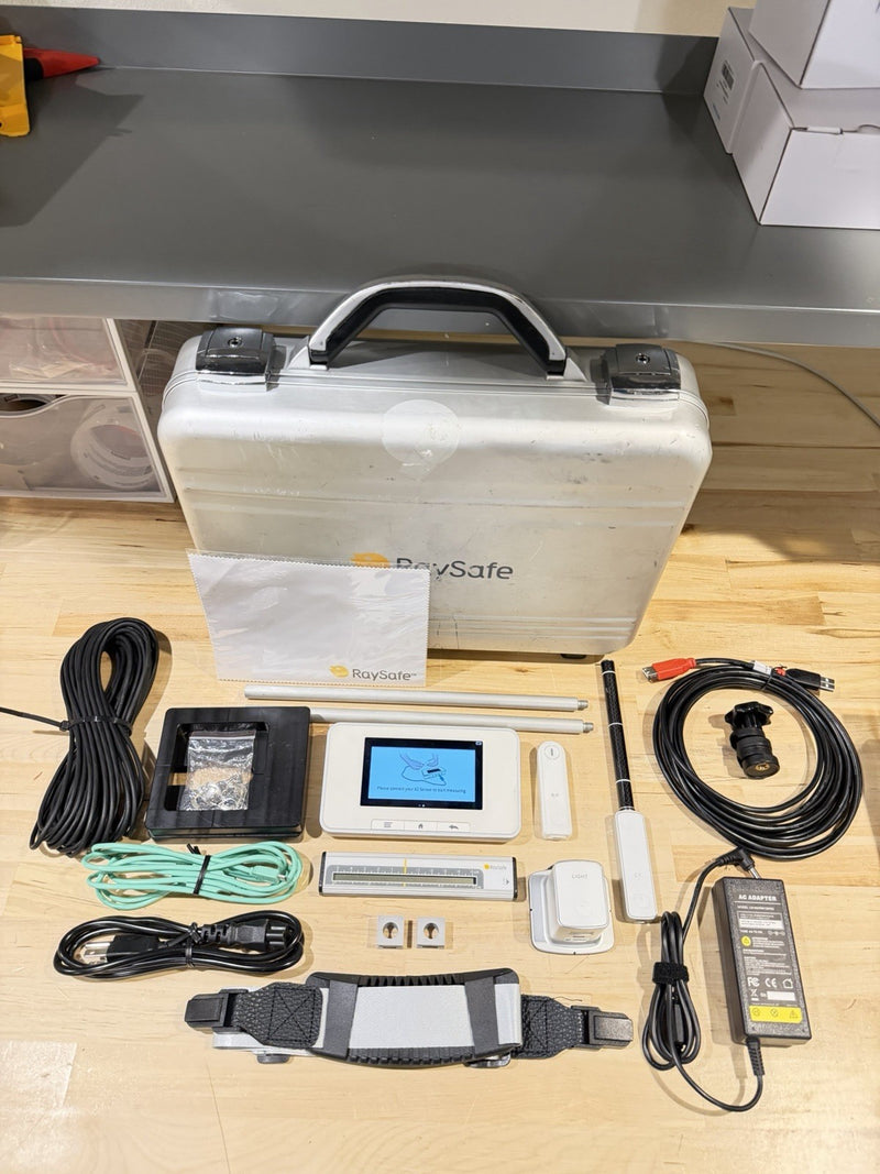 RAYSAFE X2 BASE UNIT KIT WITH SENSORS & ACCESSORIES TESTED