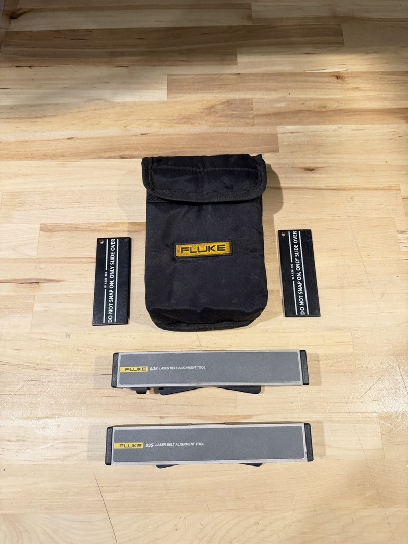FLUKE 835 LASER BELT ALIGNMENT TOOL WITH CASE