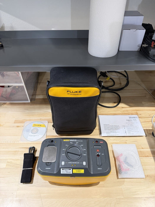 FLUKE 7010 BIOMEDICAL SELECTABLE LOADS W/ LEADS (TESTED) EXCELLENT CONDITION