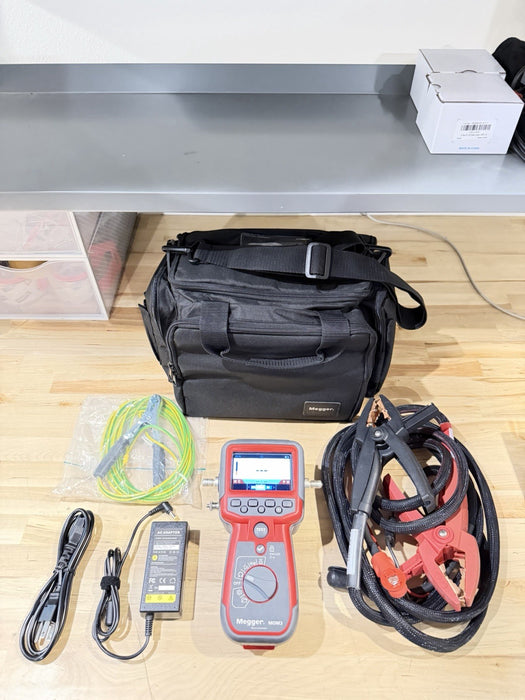 MEGGER MOM3 HANDHELD MICRO-OHMMETER 300A KIT CALIBRATED 2025 TESTED