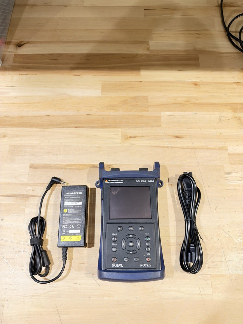 AFL NOYES OFL 250B SM 1310/1550 FIBER OTDR W/ CHARGER - SHIPS FAST