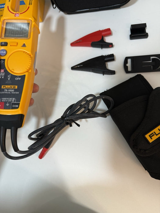 FLUKE T6-1000 ELECTRICAL TESTER WITH TPAK-HT6 AC285 KIT