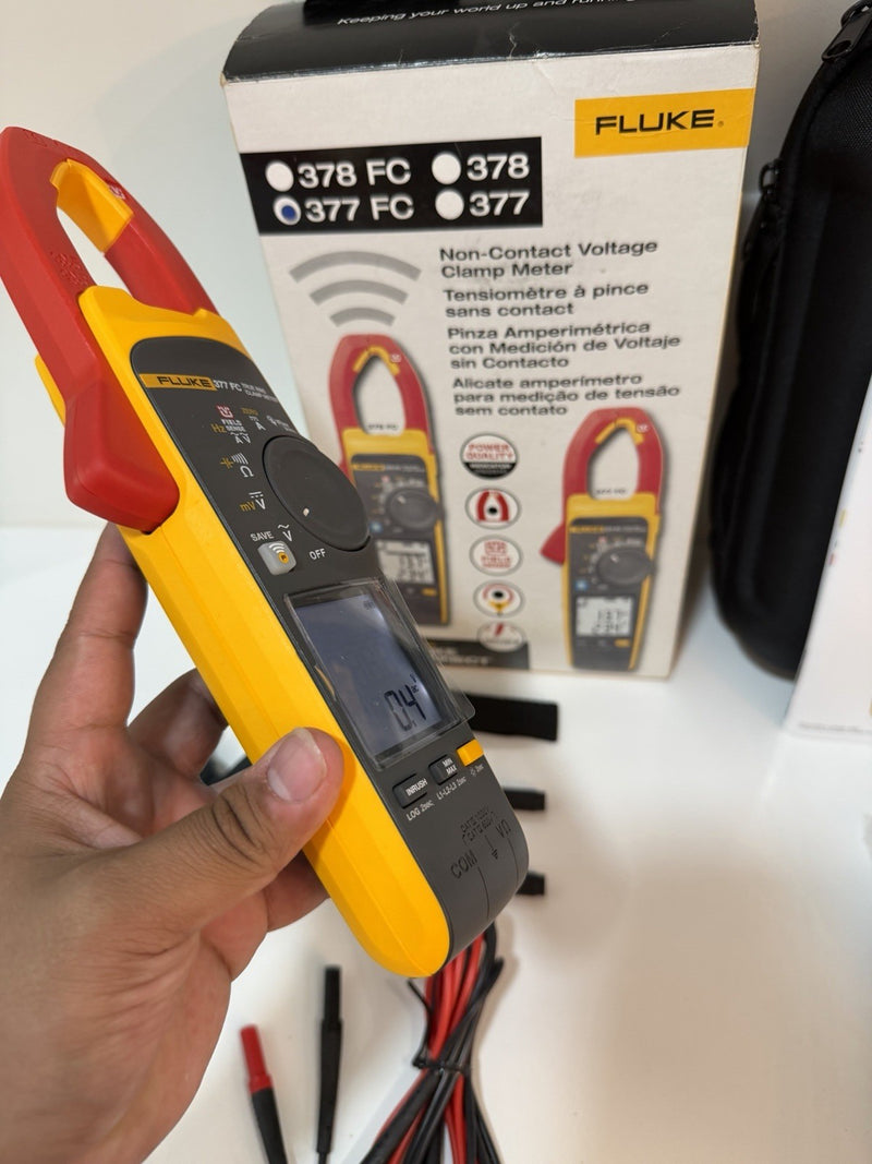 FLUKE 377 FC NON-CONTACT VOLTAGE CLAMP METER