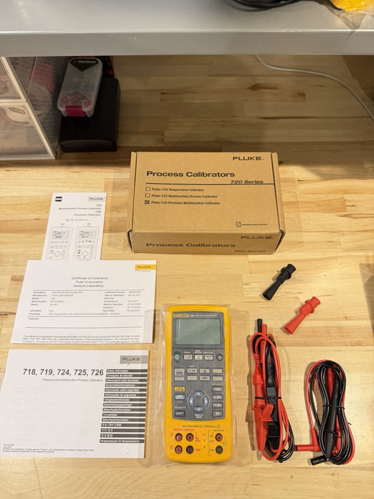 FLUKE 726 PRECISION MULTIFUNCTION CALIBRATOR MFG-2025 CALIBRATED 2025 NEW