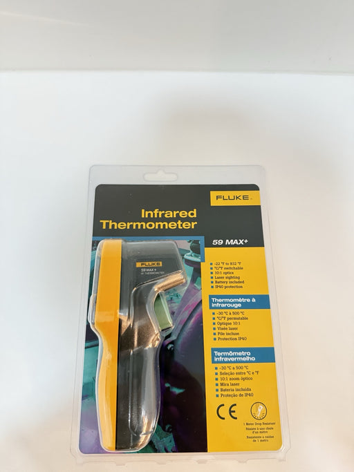 FLUKE 59 MAX INFRARED THERMOMETER (NEW FACTORY SEALED) SHIPS FAST - NEW