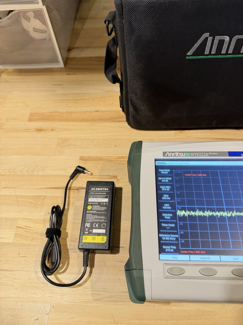 ANRITSU MT8222A BTS MASTER MULTI-FUNCTIONAL BASE STATION ANALYZER TESTED