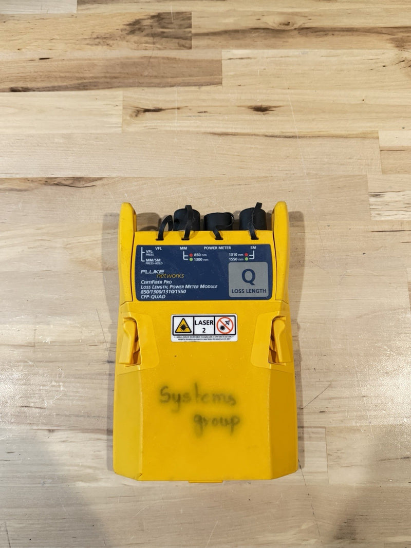 FLUKE NETWORKS CFP-QUAD SM MM MODULE TESTED