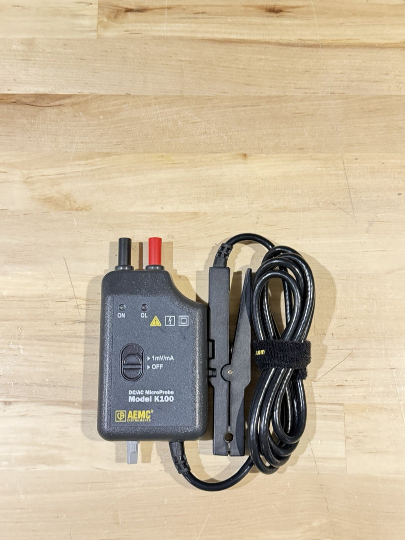 AEMC MODEL K100 DC/AC MICROPROBE TESTED