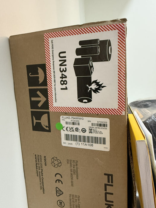 FLUKE 754 DOCUMENTING PROCESS CALIBRATOR/ MFG-2024) CALIBRATED 2024 - NEW SEALED