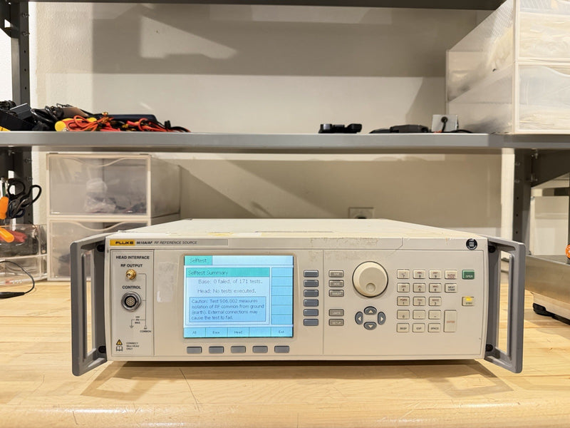 FLUKE 9610A/AF RF REFERENCE SOURCE - FREE SHIPPING (TESTED PASS ALL TESTS)