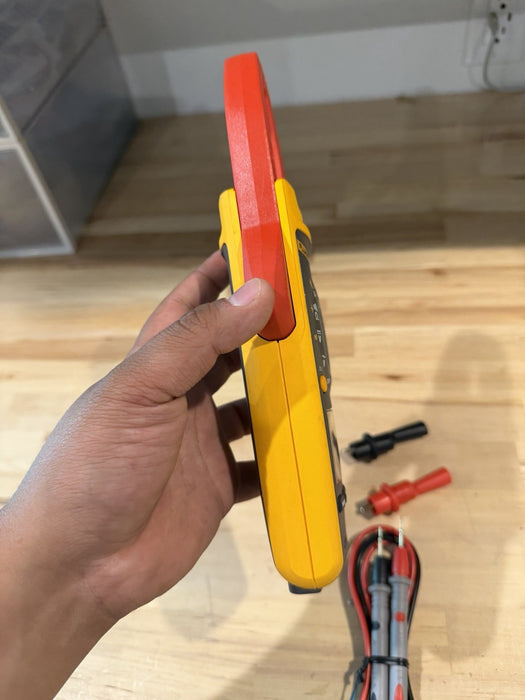 FLUKE 376 WIRELESS TRUE RMS AC/DC CLAMP METER W/LEADS - SHIPS FAST